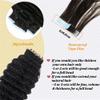 Deep Wave Remy Human Hair Tape-In Extensions, Natural Black view 4