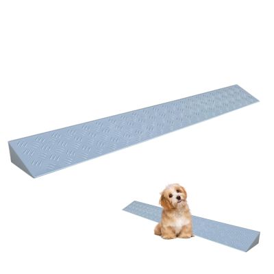XMLYSMYS Plastic Door Threshold Ramp, Gray, 8 x 3 cm