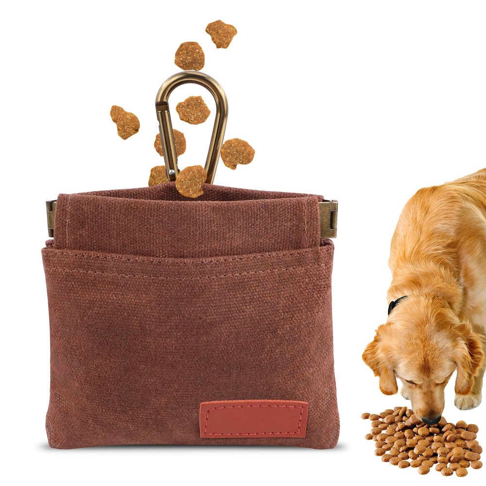 Dog Treat Bag with Automatic Closure