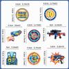 Blumomon 40-Piece Edible Toy Gun Cupcake Toppers view 2