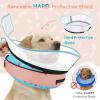 Supet Enhanced Inflatable Dog Collar to Stop Licking, Soft Alternative to Dog Cones After Surgery, Donut Collar for Small, Medium, and Large Dogs view 3