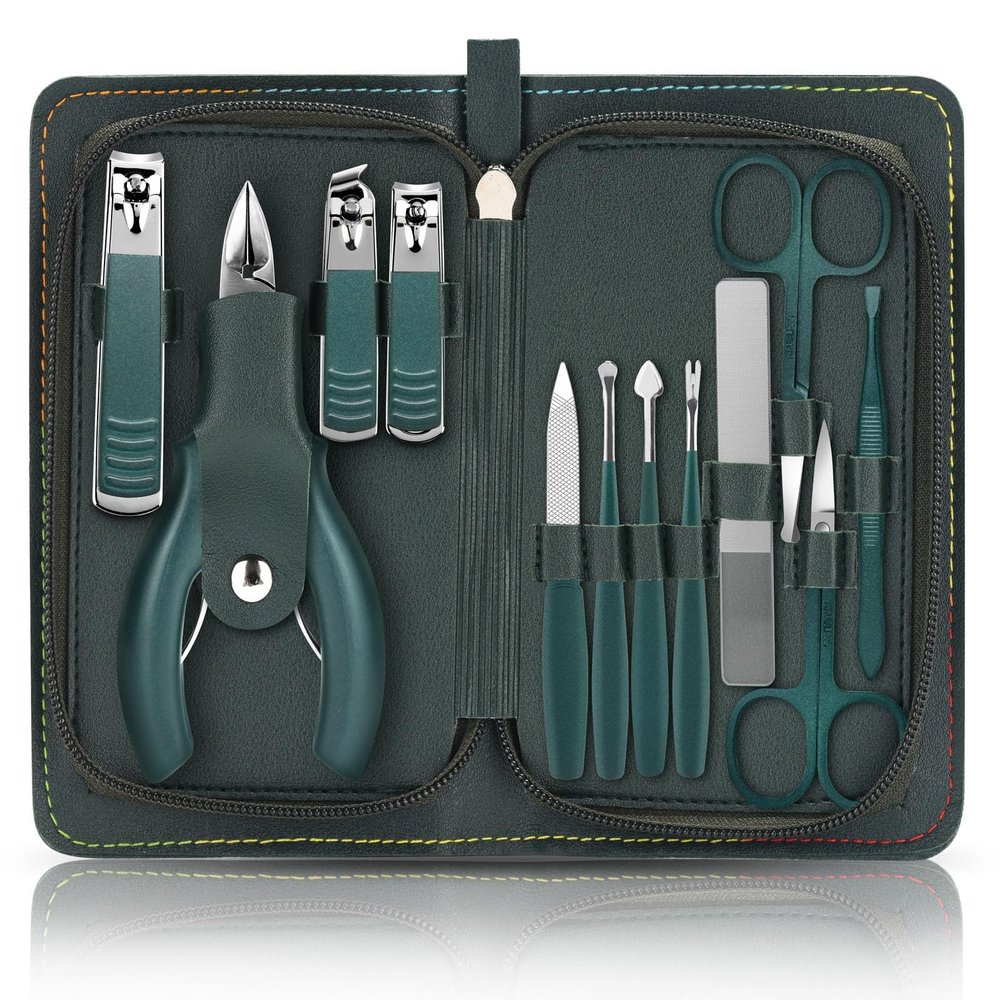 Toenail Clipper Set for Ingrown Nails, Professional Pedicure Tools for Men and Women