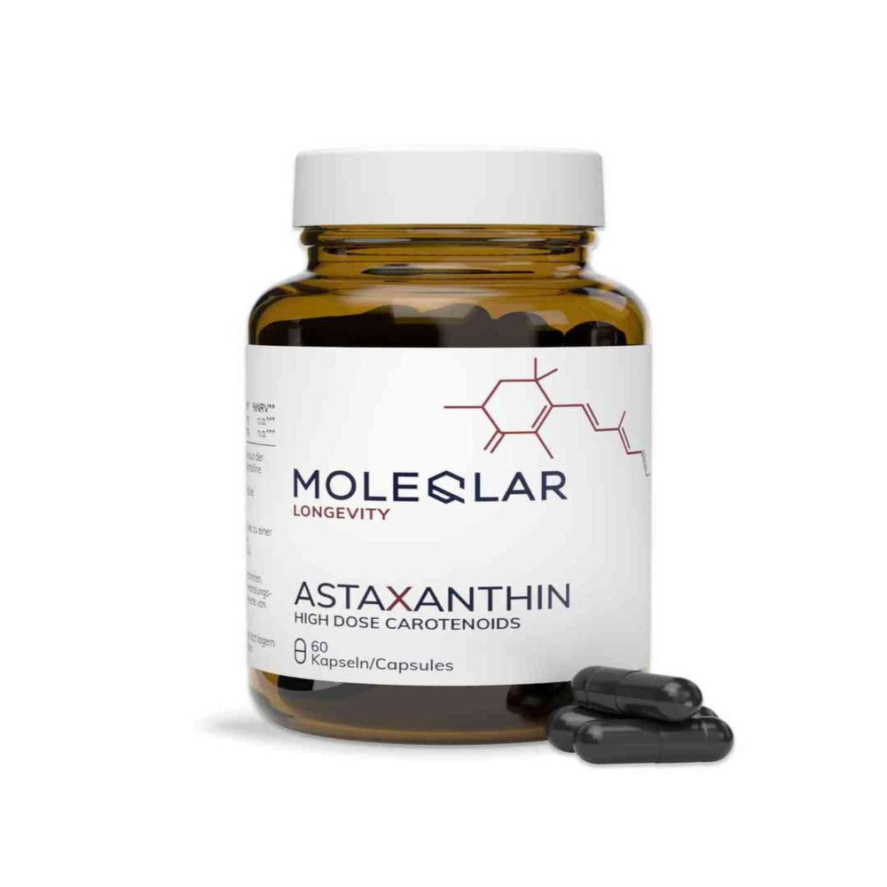 MoleQlar Astaxanthin Capsules, 60 Count – 8 mg from Oleoresin, ASTAFIT Ingredient
