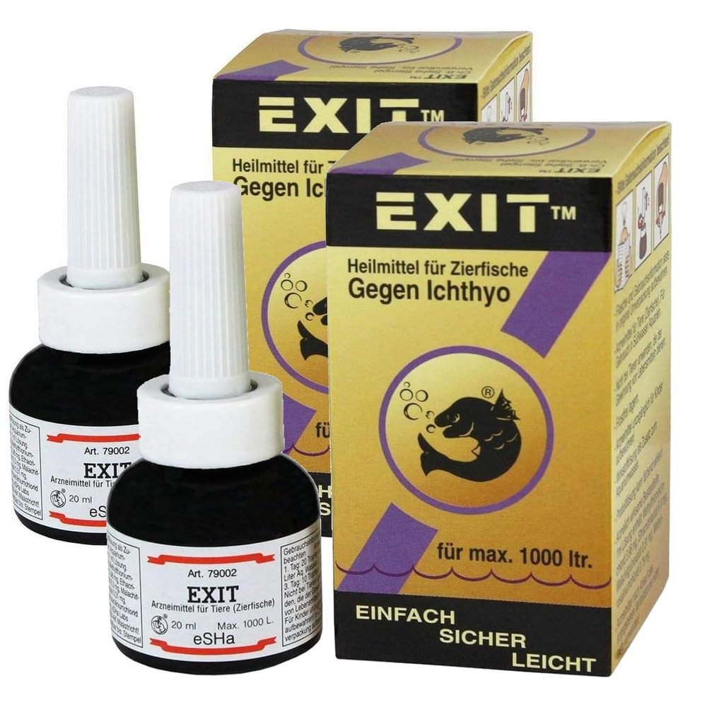 2-Pack! 2x Esha EshaExit, 2x 20 ml for 2,000 Liters