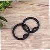 UKCOCO 12-Pack Silicone Dog Tag Silencers - Black view 4