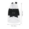 BUGUUYO Panda Pet Costume view 2