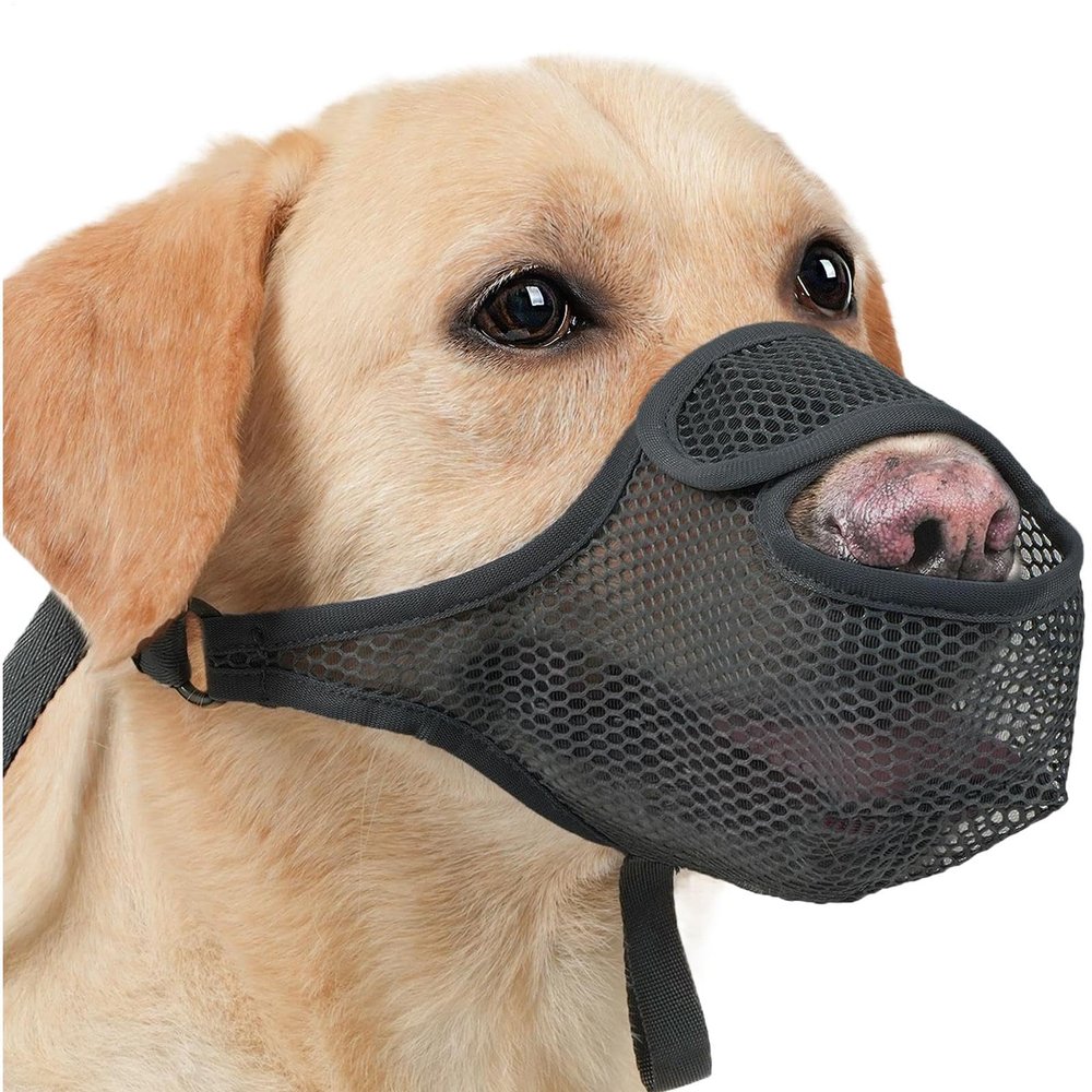 Breathable Adjustable Mesh Dog Muzzle