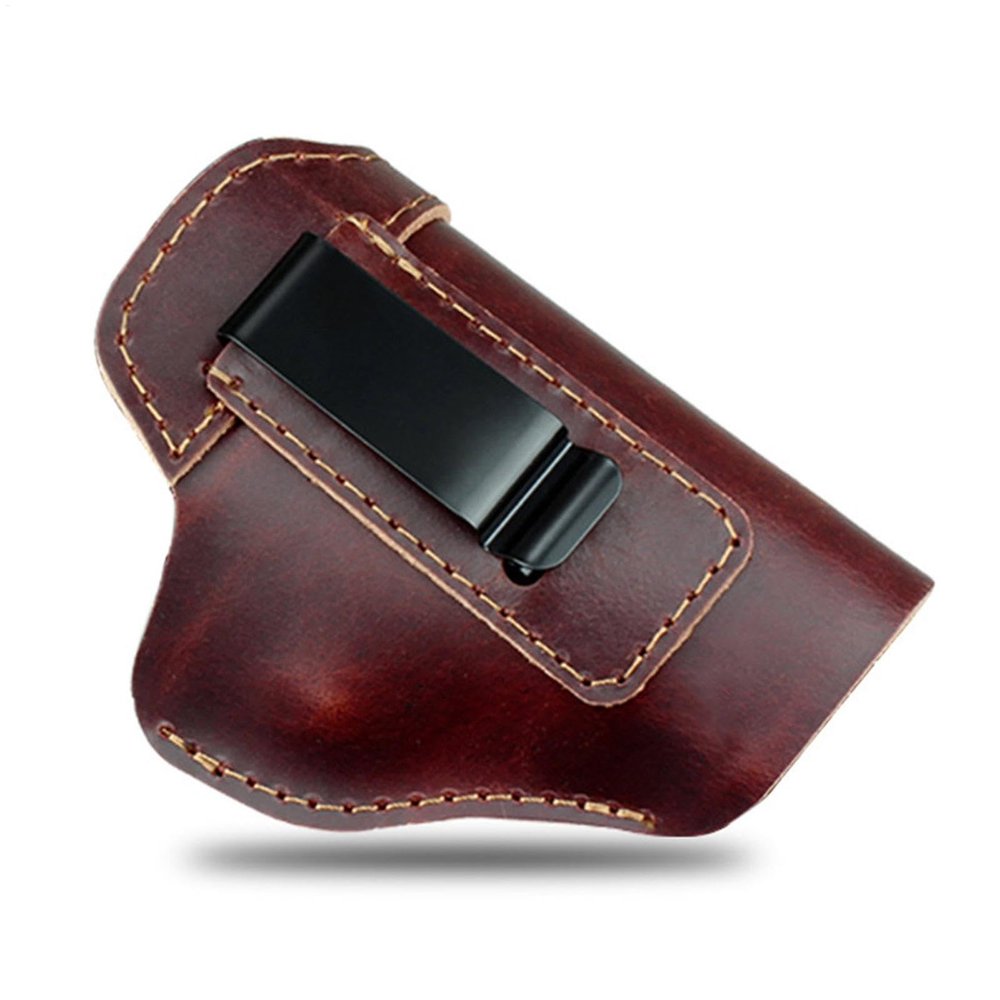 IWB Leather Foundy Holster with Stainless Steel Metal Clip