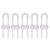 Adjustable Baby Cabinet Locks for Child Safety, 5 U-Shaped Pieces view 1