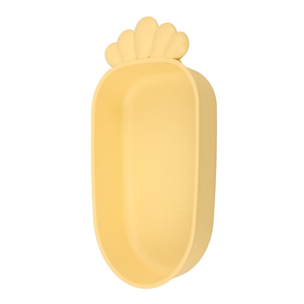 PERSELOSO Practical Carrot-Shaped Parrot Bath