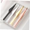HAPINARY 4-Piece Eyelash and Eyebrow Tweezer Set view 3