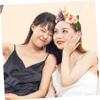 VICASKY Bunny Ear Headband with Flower Design view 3