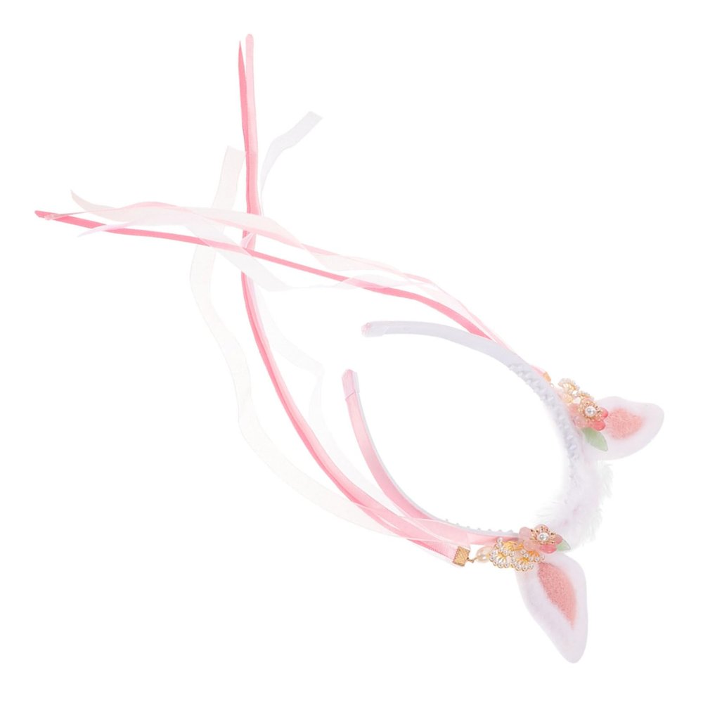 TOGEVAL Kids Bunny Ear Headband, Cute Accessory for Parties, Cosplay, Birthdays and Holidays