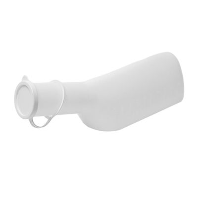 1000 mL Plastic Urinal Pot, White, Portable