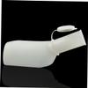 1000 mL Plastic Urinal Pot, White, Portable view 3