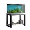 Aquarium Stand with Non-Slip Feet, Black, 80 x 45 cm view 1