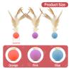 Andiker 3PCS Bouncy Cat Ball Set with Feathers view 2