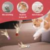 Andiker 3PCS Bouncy Cat Ball Set with Feathers view 3