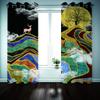 MAYNUO 3D Moose Blackout Curtains for Kids’ Room, 2 Panels, 140 x 160 cm view 2