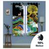 MAYNUO 3D Moose Blackout Curtains for Kids’ Room, 2 Panels, 140 x 160 cm view 3
