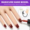 Adjustable Manicure Practice Hand with Nails view 2