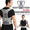 Adjustable Posture Corrector Back Support, Breathable Brace for Men and Women (M) view 4
