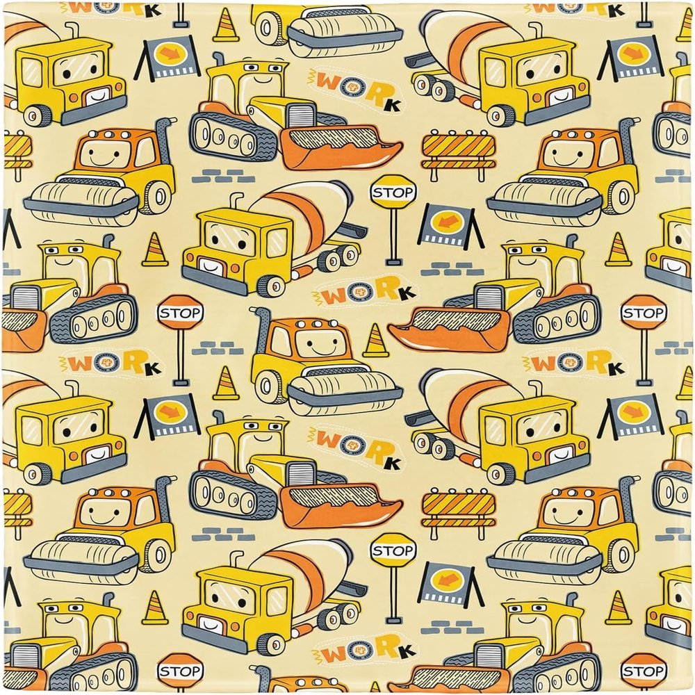 ZHATWU Cute Cartoon Pattern Flannel Fleece Blanket for Kids, Soft Plush Blanket with Little Yellow Ducks, Gifts for Boys and Girls, 200 x 200 cm (10, 135 x 200 cm)