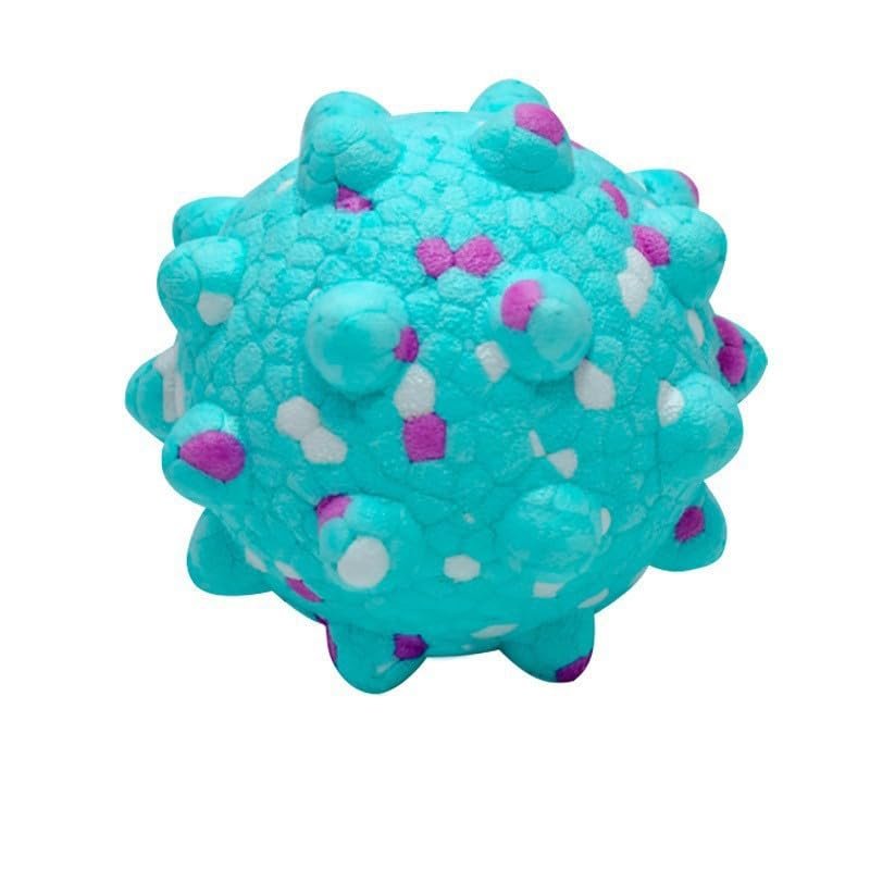 DAFORERAL ETPU Popcorn Rugby Ball Dog Toy, Durable and Chew-Resistant, for Medium and Large Dogs