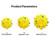 DAFORERAL ETPU Popcorn Rugby Ball Dog Toy, Durable and Chew-Resistant, for Medium and Large Dogs view 4