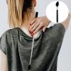 Telescoping Back Scratcher for Adults, Silicone Back Massager with Stainless Steel Handle view 4