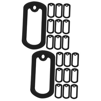 Veemoon 24-Piece Dog Tag Protectors for ID Tags, Noise-Reducing, Lightweight Dog Tag Covers for Pets