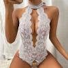 Sexy Women's Valentine's Day Lingerie Set, 3-Piece Seamless Babydoll view 3