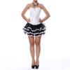 Generic Women's Lace Lingerie Set, Sheer Fishnet Babydoll Nightdress with Lace Bra view 2