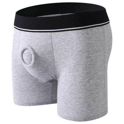 Men's Retro Transparent Mini Swinger Club Shorts