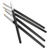 5-Piece Black Wooden Fiber Brushes for Eyelash Lifting and Makeup view 1
