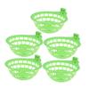 GANAZONO Green Parrot Nest, 5-Piece Set with Plastic Nesting Aid view 1
