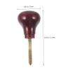 Replacement Cane Handle, Polished Wood view 4