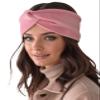 Vivisence Women's Knit Headband with Decorative Knot, Pink, One Size view 1