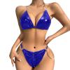 Women's Elegant Crotchless Lace Push-Up Babydoll view 1