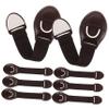 Child Safety Locks for Cabinets, 12-Piece, ABS, Brown, for Home view 1