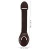 Child Safety Locks for Cabinets, 12-Piece, ABS, Brown, for Home view 2