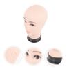FRCOLOR Wig Display Mannequin Head with Hat and Glasses Stand view 3