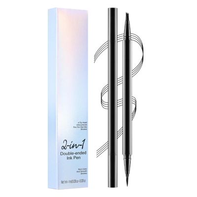 2-in-1 Waterproof Liquid Eyebrow Pencil