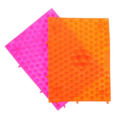 FRCOLOR 2-Piece Acupressure Foot Massage Mat for Home Relaxation and Foot Care