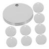 TINEASUR 10 Pack Stainless Steel Pet Tags view 1