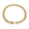 Gold Chain Dog Collar view 1