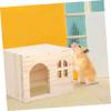 HAPINARY 5-Piece Versatile Wooden Guinea Pig Hideout, Hamster Hideaway and Rat Tunnel view 2