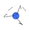 FRCOLOR 3-Piece Stainless Steel IV Stand Hooks view 2