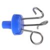 FRCOLOR 3-Piece Stainless Steel IV Stand Hooks view 3