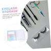 FOYTOKI Lightweight Paper Eyelash Storage Box with Window view 3